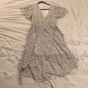 Flower Print Sun Dress